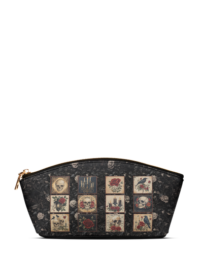 "Blacklitany" Eclipse Makeup Bag