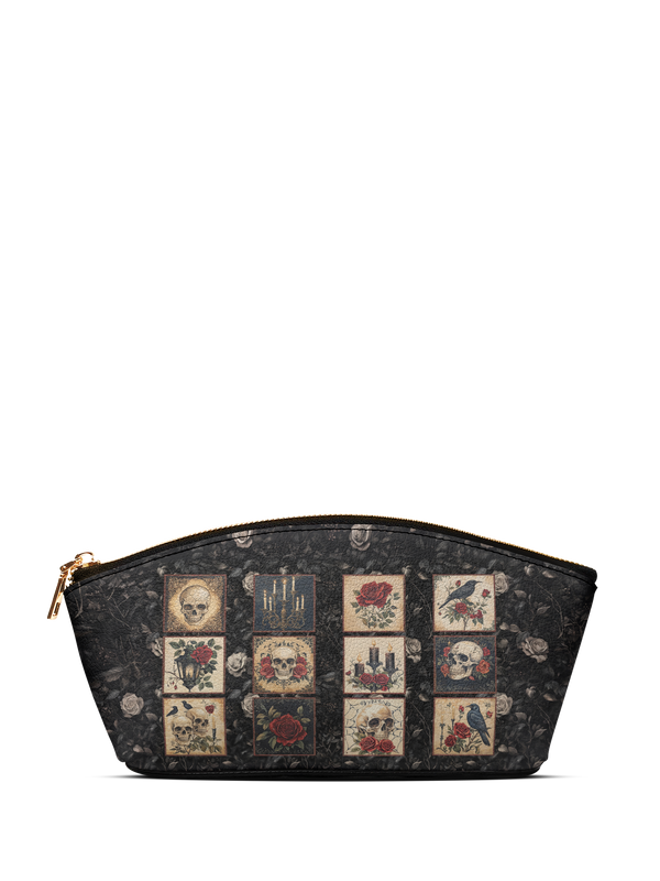 "Blacklitany" Eclipse Makeup Bag