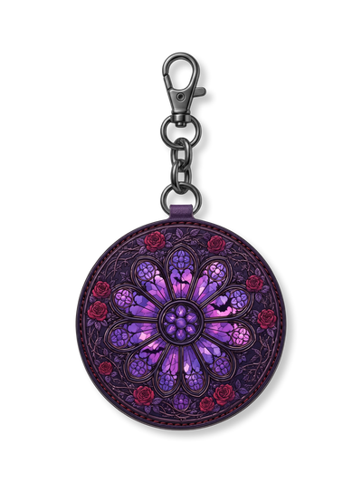 "Cathedra" Leather Bag Charm