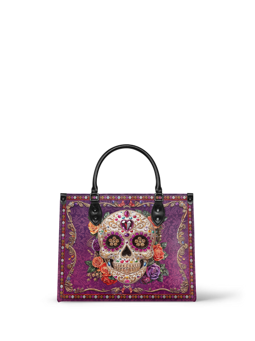 "Catrinelle" - Black Interior - Leather Handbag