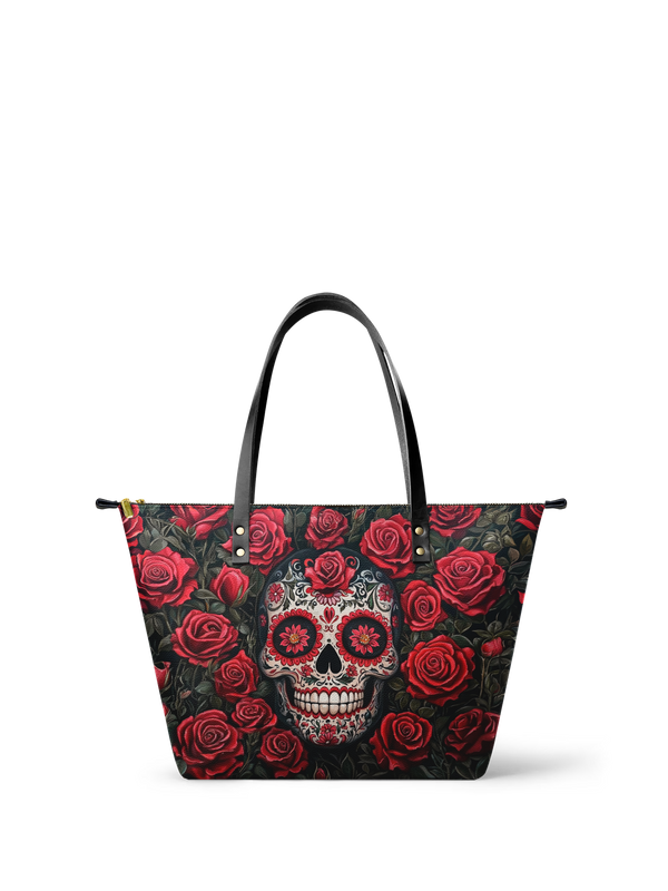 "La Roja" Leather Tote Bag
