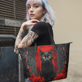 "Nyxrose" Leather Tote Bag