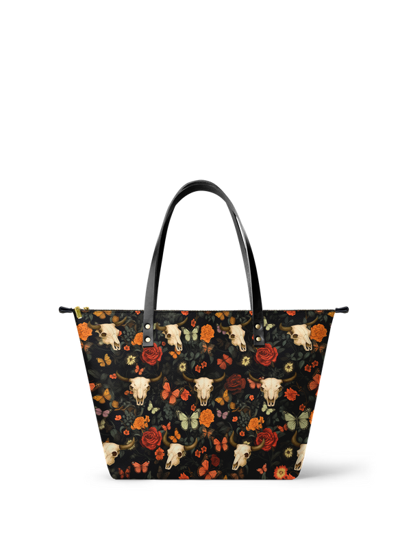 "Thornfall" Leather Tote Bag
