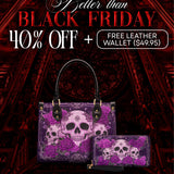 "Bloodrose" Small Leather Bag Deal