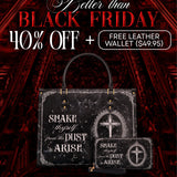 "Dustveil" Leather Handbag Deal
