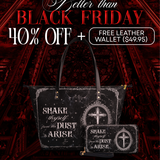 "Dustveil" Leather Tote Bag Deal