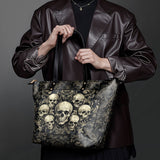 "Deathmark" Leather Tote Bag