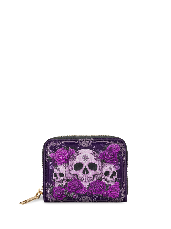 "Bloodrose" Poison Plum Mini Wallet
