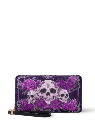 "Bloodrose" Poison Plum Wallet