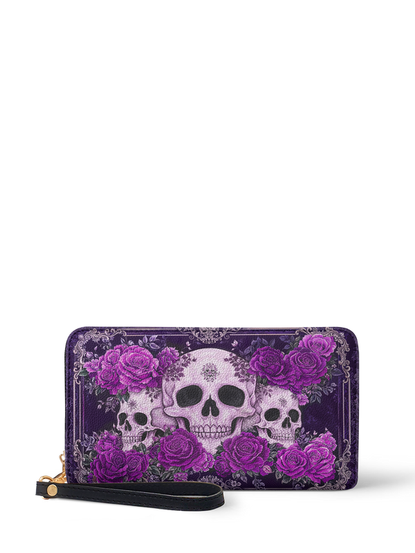 "Bloodrose" Poison Plum Wallet
