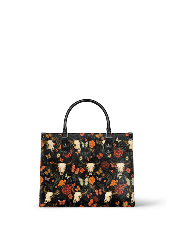 "Thornfall" - Black Interior - Leather Handbag