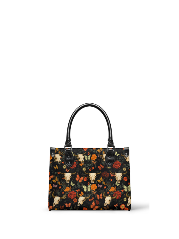 "Thornfall" - Black Interior - Small Leather Handbag