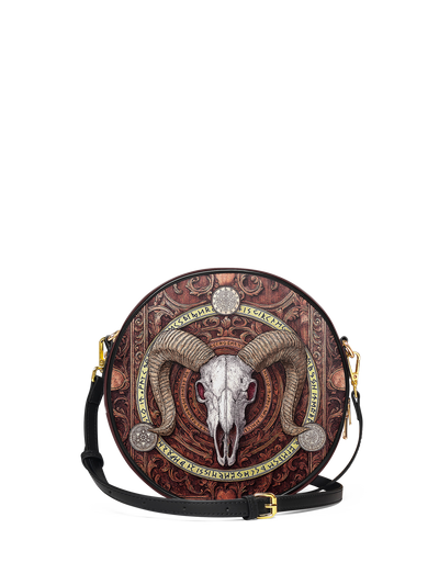"Hexram" Circle Crossbody Bag