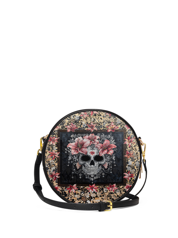 "Roselace" Circle Crossbody Bag