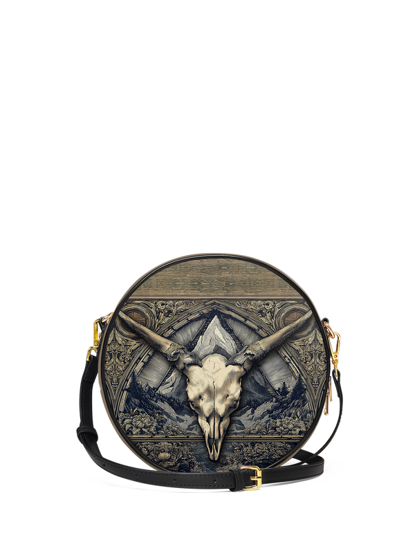 "Altarhorn" Circle Crossbody Bag
