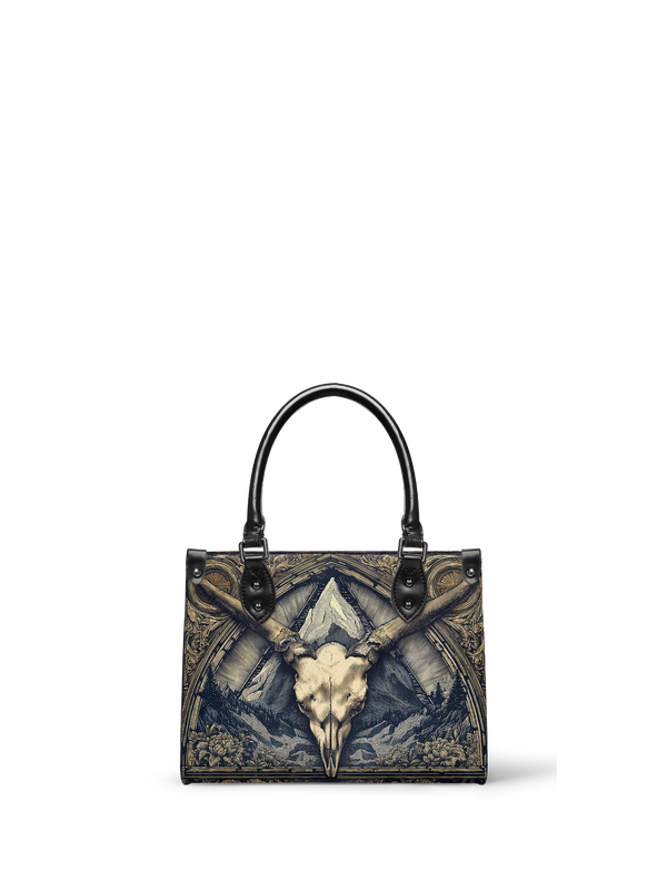 "Altarhorn" - Black Interior - Small Leather Handbag