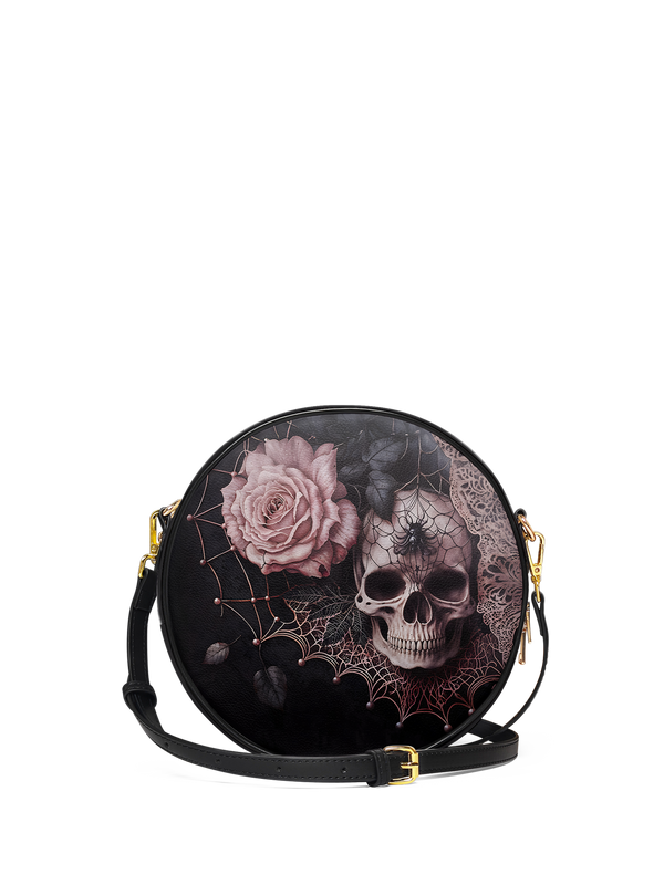 "Venomina" Circle Crossbody Bag