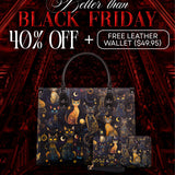 "Lunacat" Leather Handbag Deal