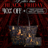 "Lunacat" Leather Tote Bag Deal