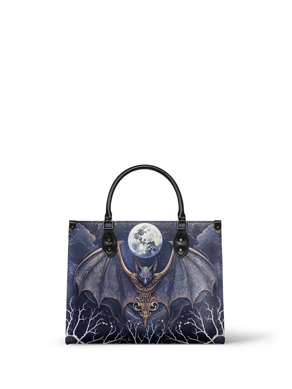 "Moonreaver" - Red Interior - Leather Handbag