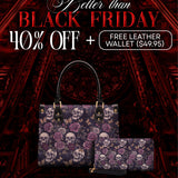 "Noctaflora" Small Leather Bag Deal