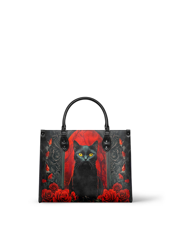 "Nyxrose" - Red Interior - Leather Handbag
