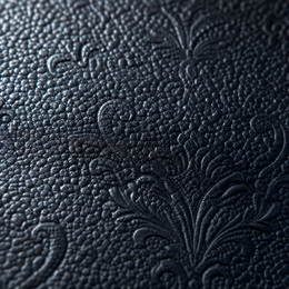 Embossed leather grain close-up