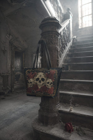 Skullette tote still life