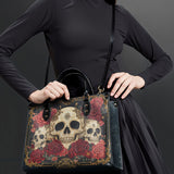 "Bloodrose" Leather Handbag Deal