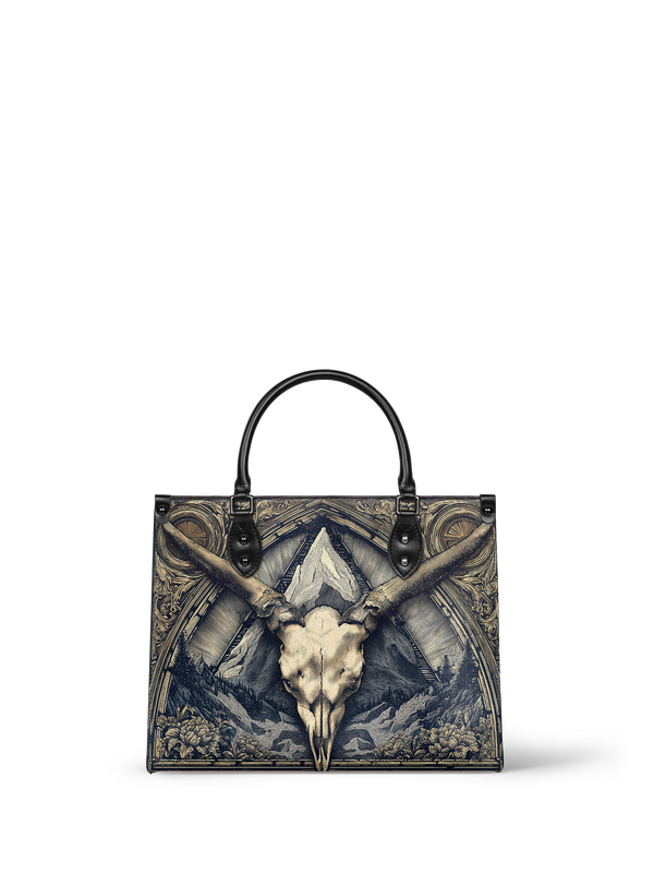 "Altarhorn" - Black Interior - Leather Handbag