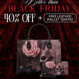 "Venomina" Leather Handbag Deal