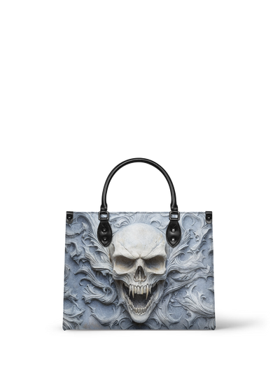 "Wraithbone" - Red Interior - Leather Handbag