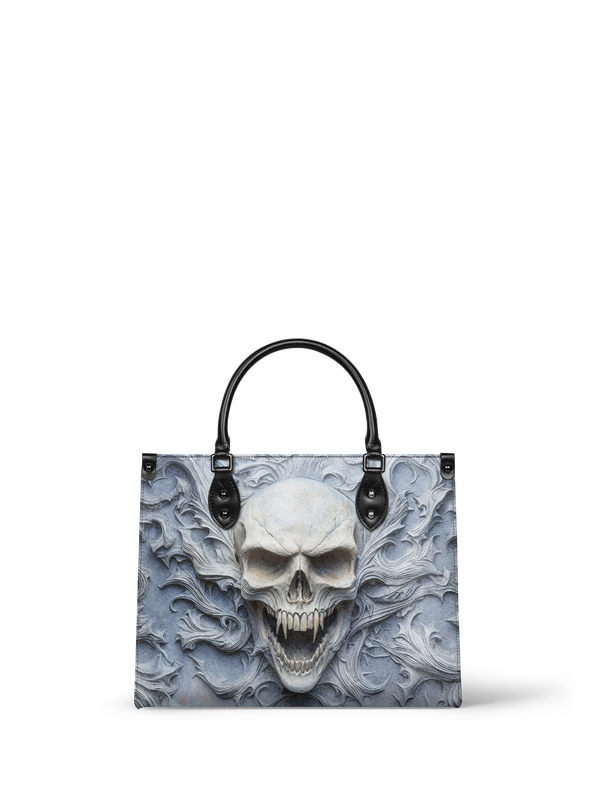 "Wraithbone" - Red Interior - Leather Handbag