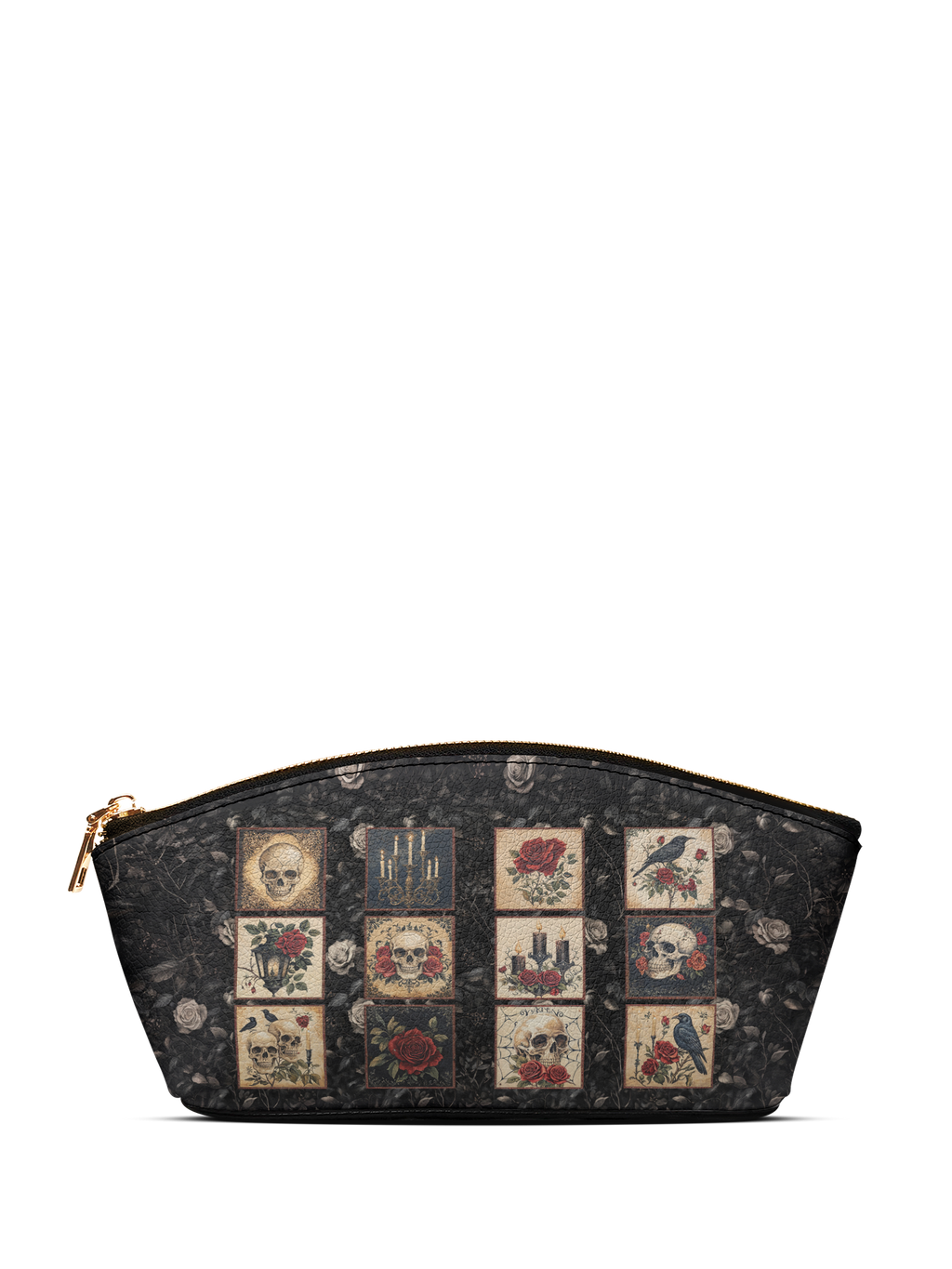 "Blacklitany" Eclipse Makeup Bag