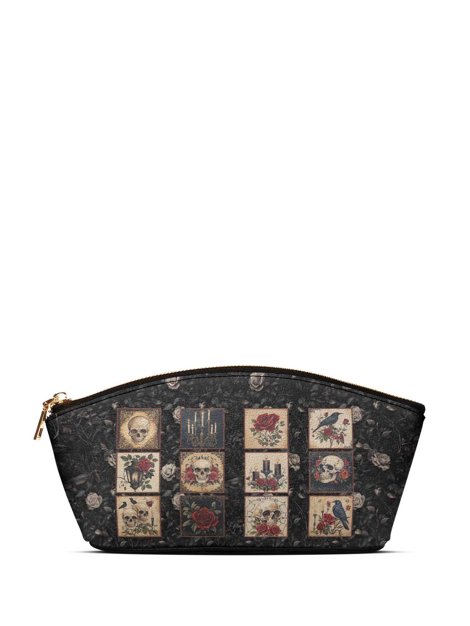 "Blacklitany" Eclipse Makeup Bag