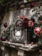 "Grimcrown" - Black Interior - Leather Handbag
