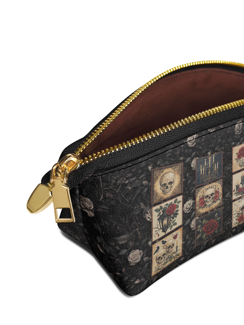 "Blacklitany" Eclipse Makeup Bag