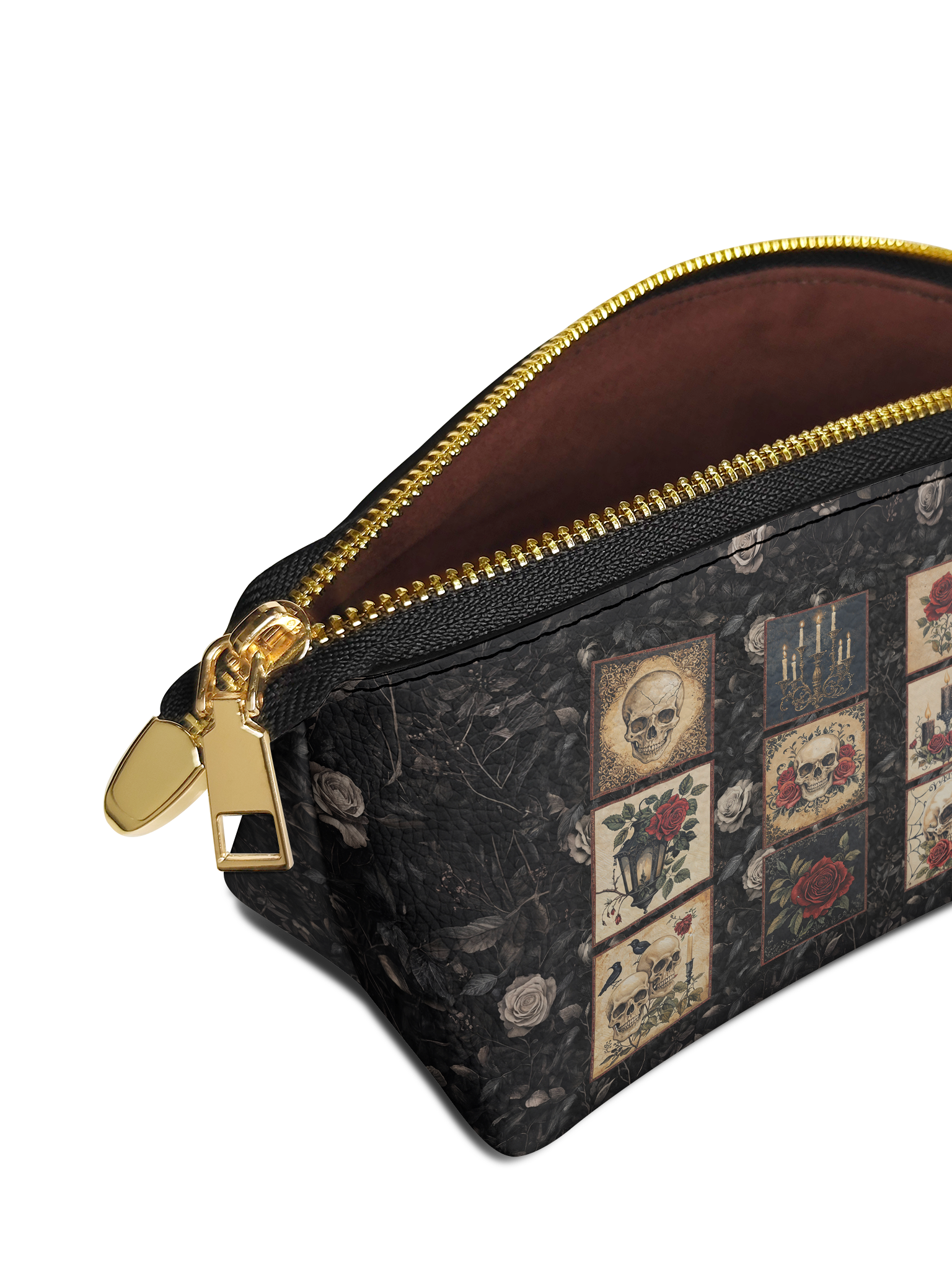 "Blacklitany" Eclipse Makeup Bag