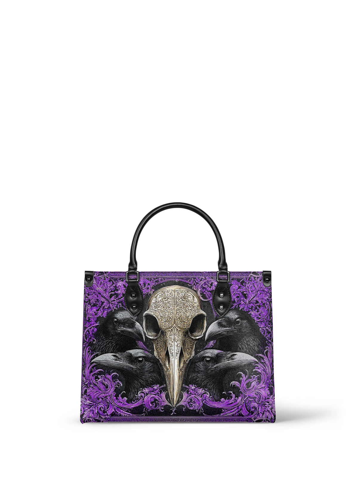 "Corvexia" - Red Interior - Leather Handbag