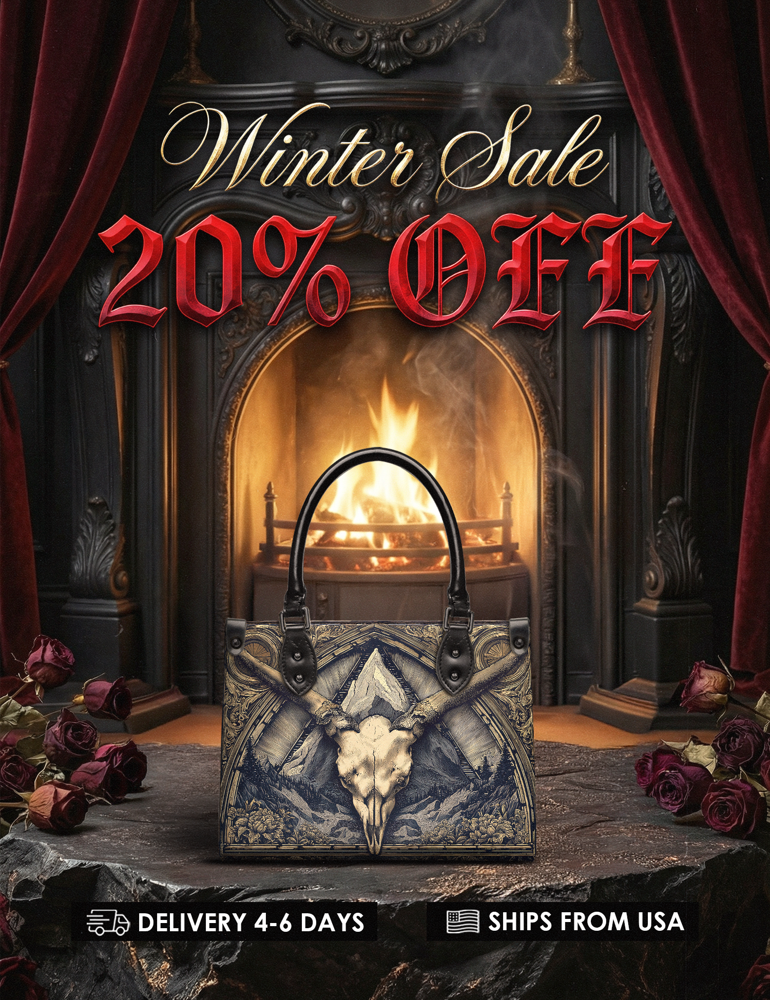 "Altarhorn" Small Leather Bag Deal