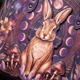 "Amethare" Applique Leather Handbag Pre-order