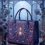 "Aranella" Applique Leather Handbag Pre-order