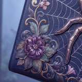 "Aranella" Applique Leather Handbag Pre-order