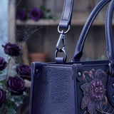 "Aranella" Applique Leather Handbag Pre-order