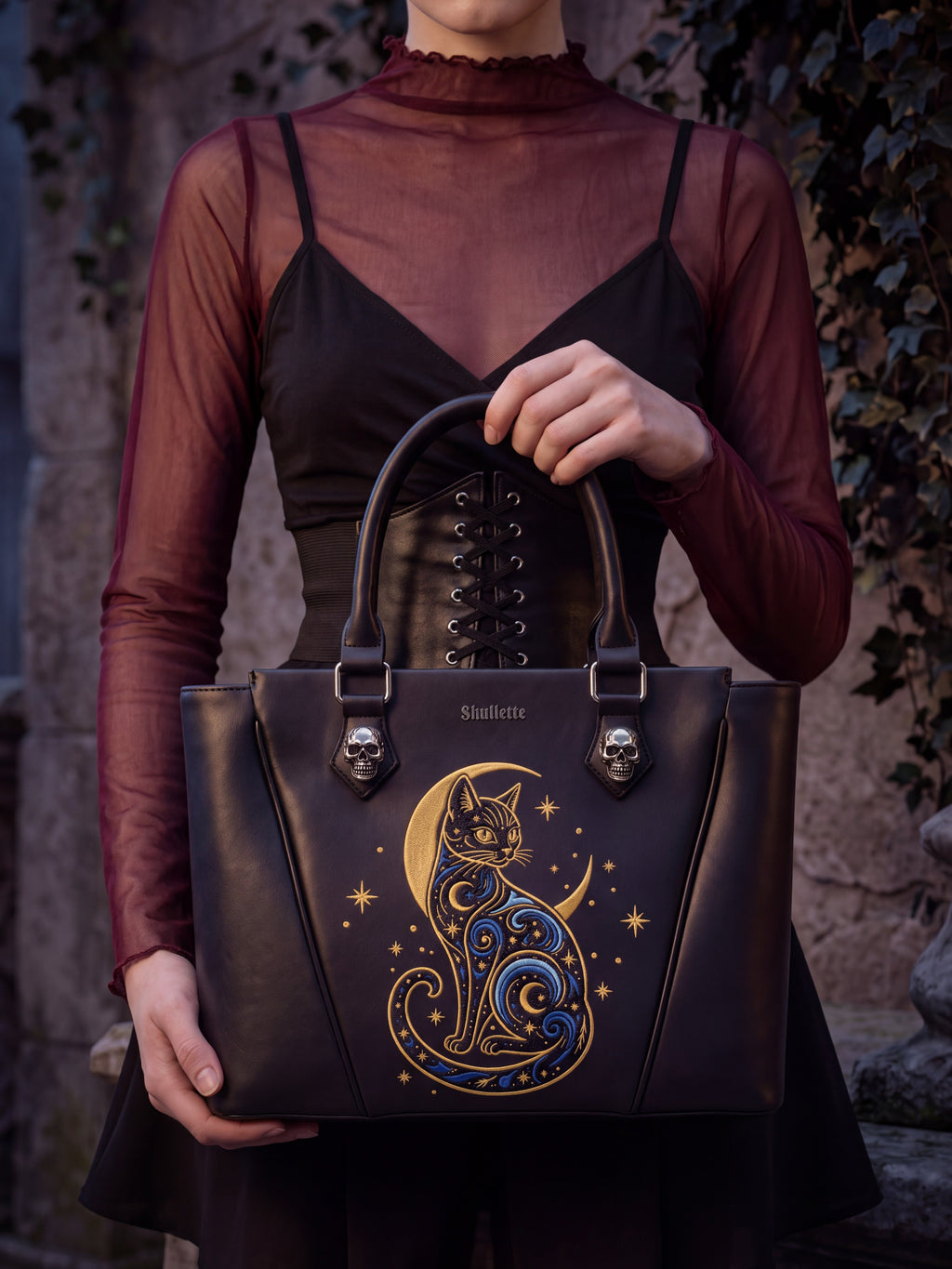 “Astralune” Tenebra Handbag