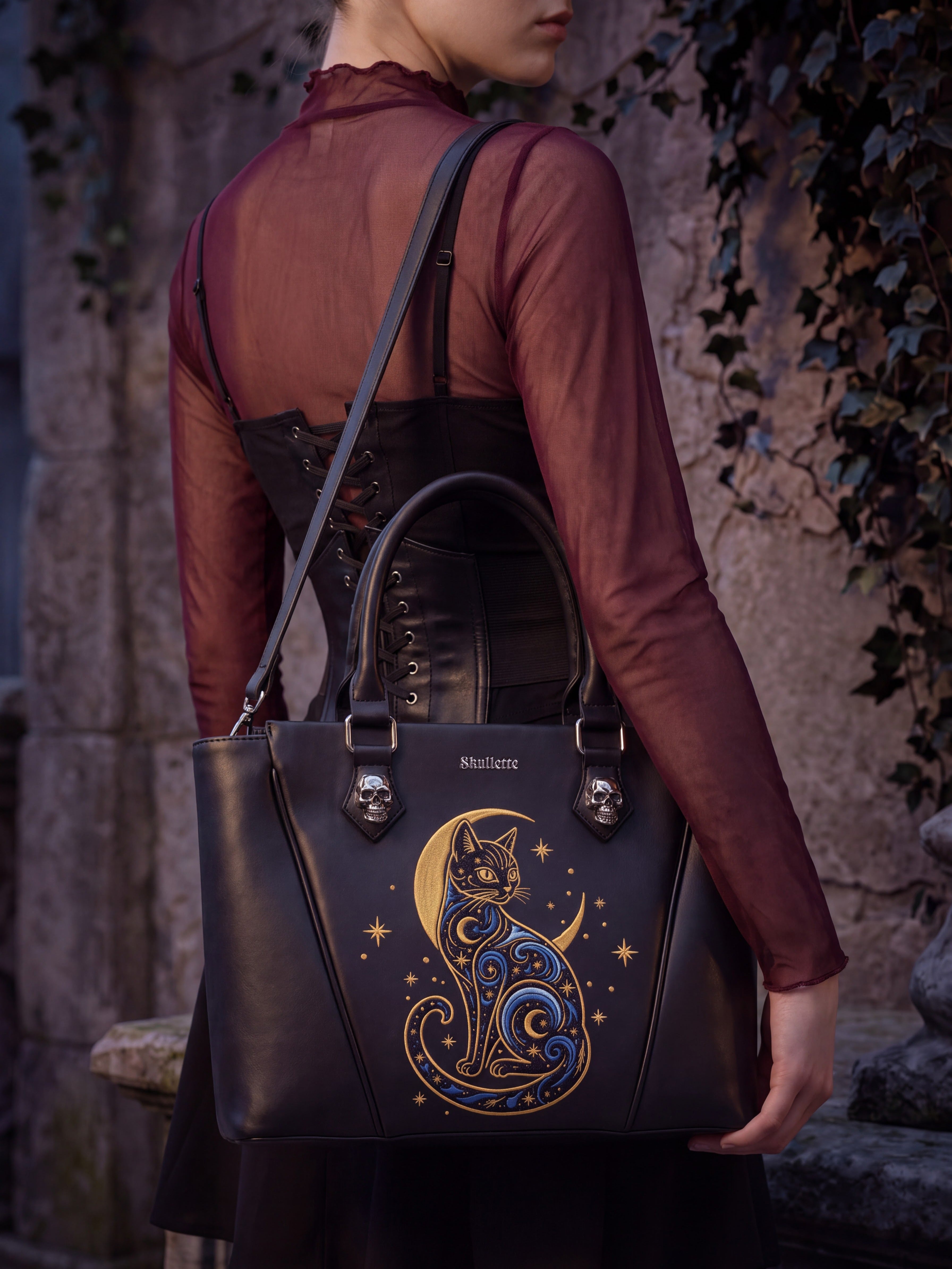 “Astralune” Tenebra Handbag