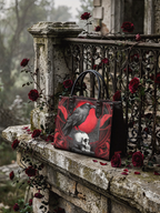 "Bloodraven" - Red Interior - Leather Handbag