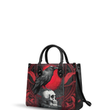 "Bloodraven" - Red Interior - Leather Handbag