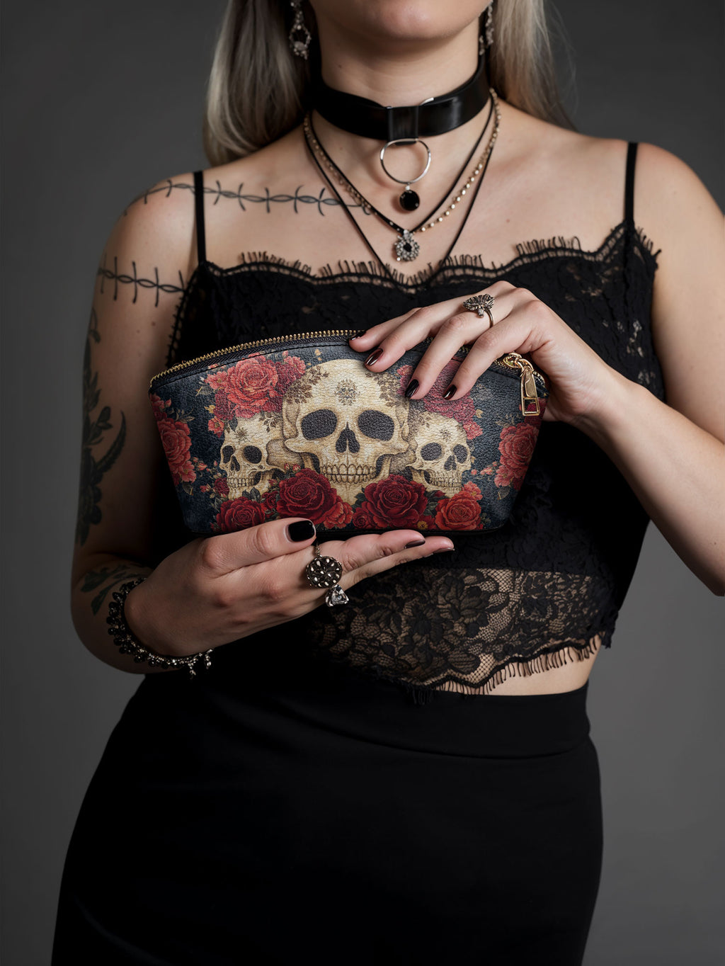 "Bloodrose" Eclipse Makeup Bag