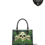 "Bloodrose" Poison Ivy Small Leather Bag